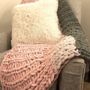 Hand-knitted Blanket